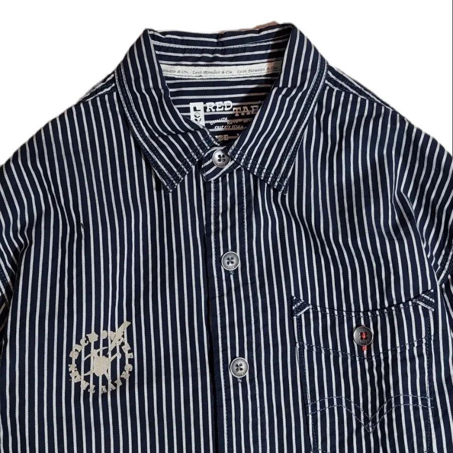 LEVIS STRIPED SHIRT, Fesyen Pria 