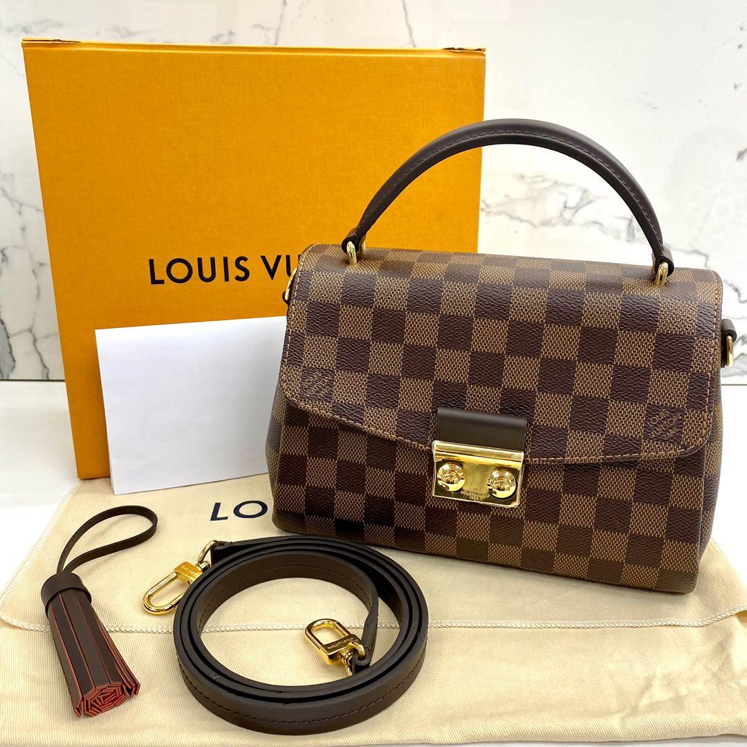 Shop Louis Vuitton DAMIER Croisette (N53000) by Allee55