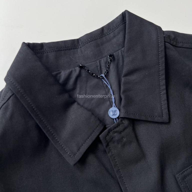 Louis Vuitton 2022 LV Spread Technical Overshirt Jacket w/ Tags - Black  Outerwear, Clothing - LOU597460