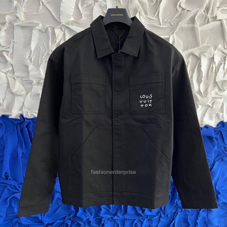 Louis Vuitton Black LV Spread Work Jacket