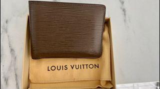 Louis Vuitton x Supreme - Authenticated Wallet - Leather Red Plain for Women, Never Worn