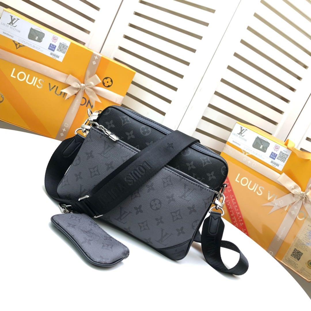 Lv Men messenger bag, Luxury, Bags & Wallets on Carousell