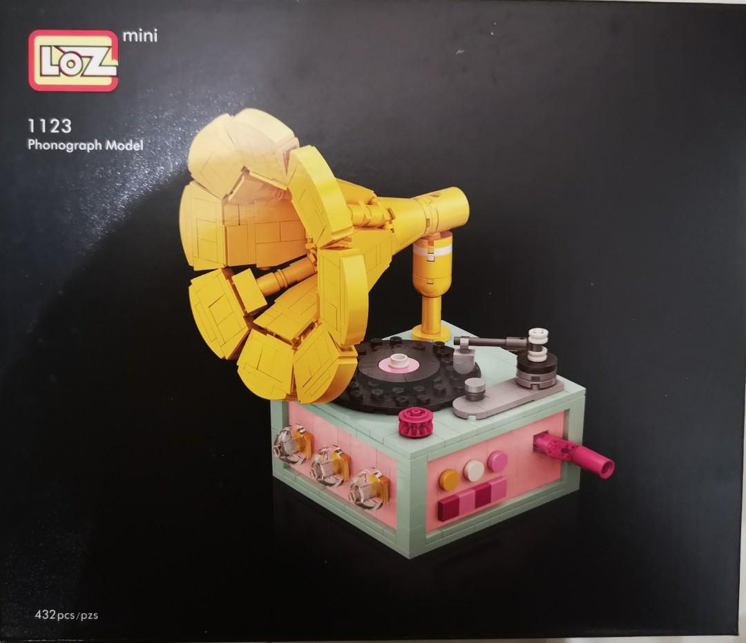 LOZ MINI Blocks Building Toys Girls Puzzle Phonograph Model Gift 1123 no box 