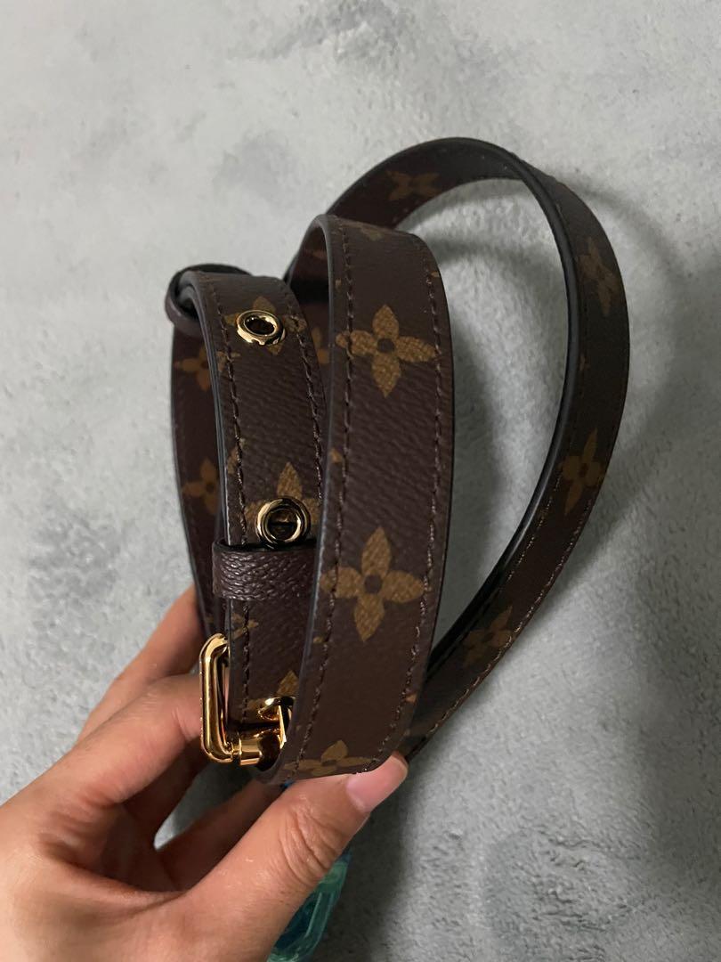 Mautto Adjustable Leather Strap for LV de Pochette/Eva