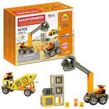 Magformers Amazing Construction 50Piece Wheels Orange Colors