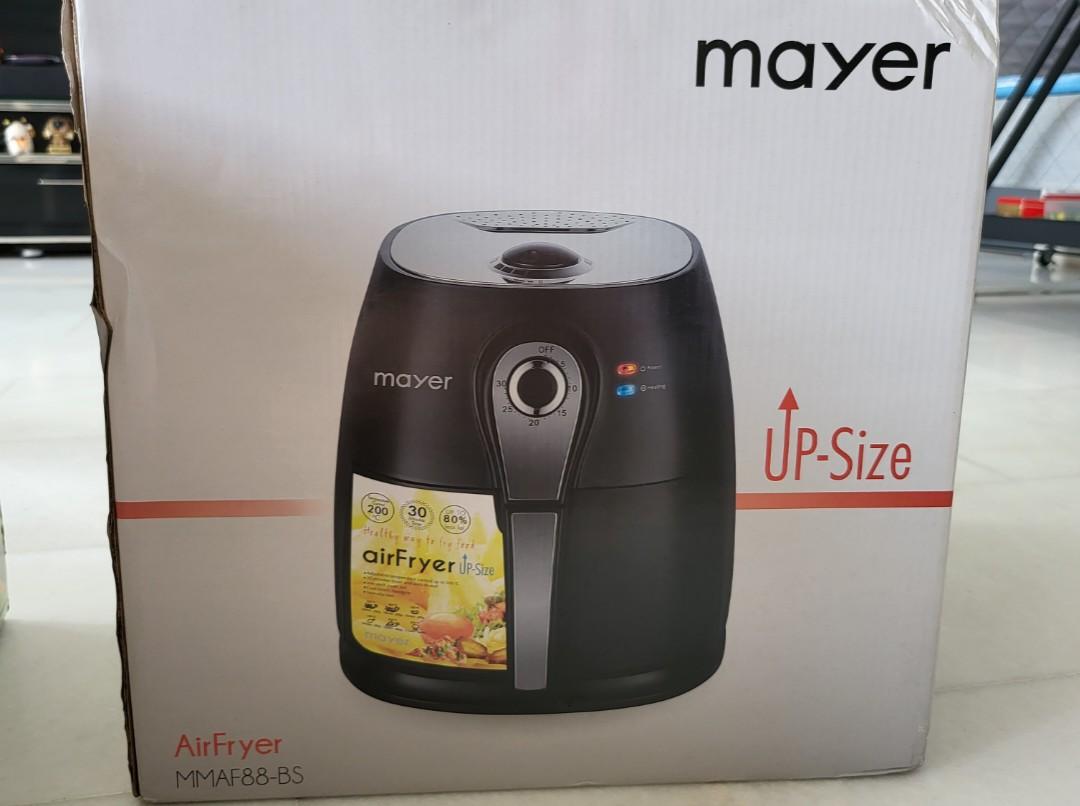 Mayer air fryer mmaf88bs, TV & Home Appliances, Kitchen Appliances