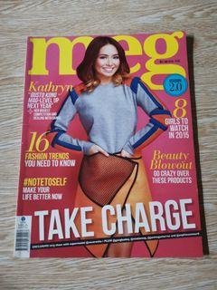 MEG magazine 2008,2010,2011,2012,2013,2015