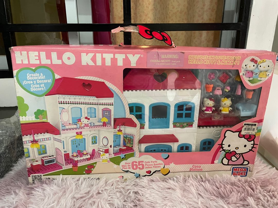 Hello kitty mega bloks house on sale