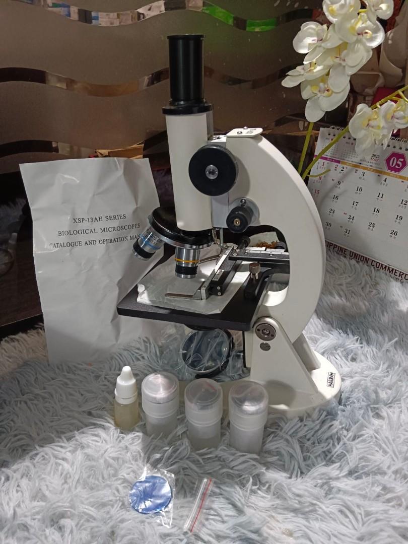Microscope compound XSP13A, Health & Nutrition, Medical Supplies & Tools on Carousell