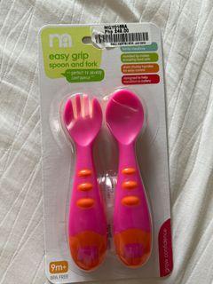 Mothercare baby spoon and fork