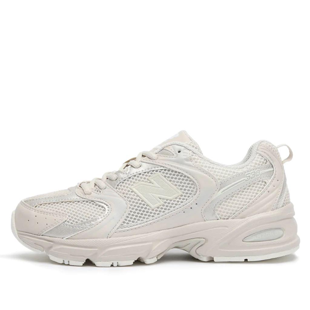New Balance 530 White/Cream Moonbeam, Women's Fashion, Footwear, Sneakers  on Carousell