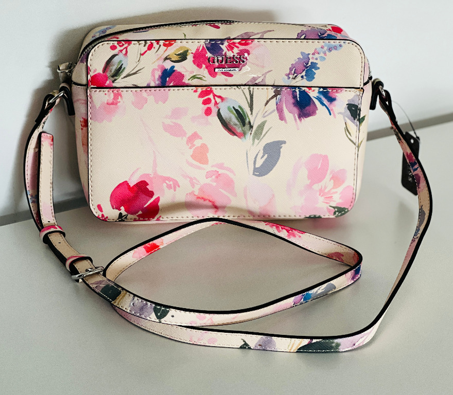 Guess floral hot sale crossbody