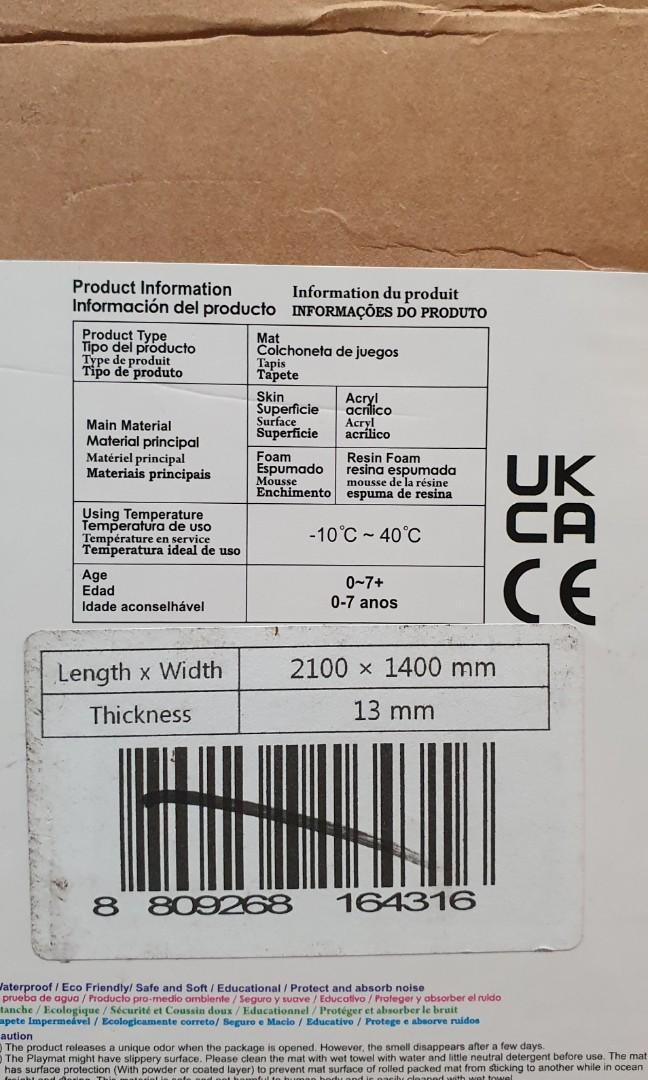 New large dwinguler Alphabet playmat, Babies & Kids, Infant Playtime on