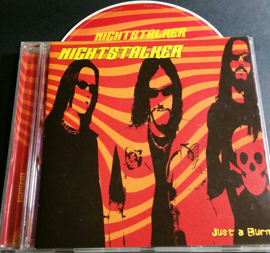 Nightstalker (just a burn) cd rock, Hobbies & Toys, Music & Media, CDs