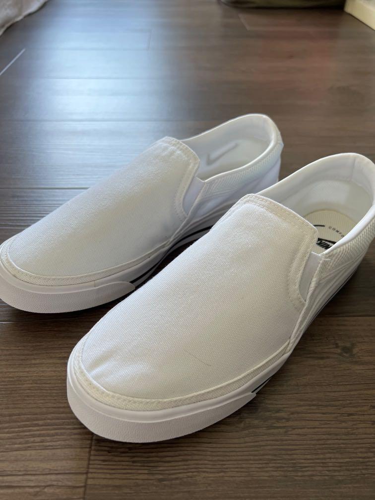 Nike Comfort Insole Slip ons White