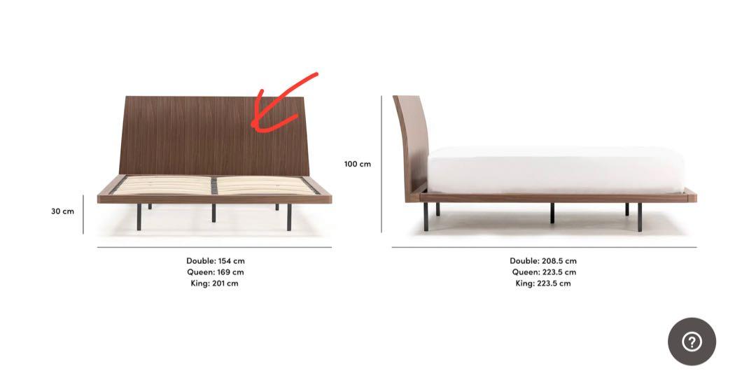 NOA Bed Frame (Headboard only), Furniture & Home Living, Furniture, Bed