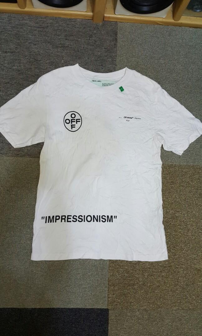 Off white spring hotsell summer t shirt