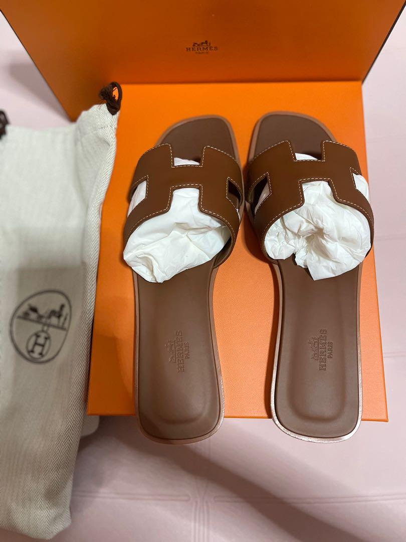 Gold sale h sandals