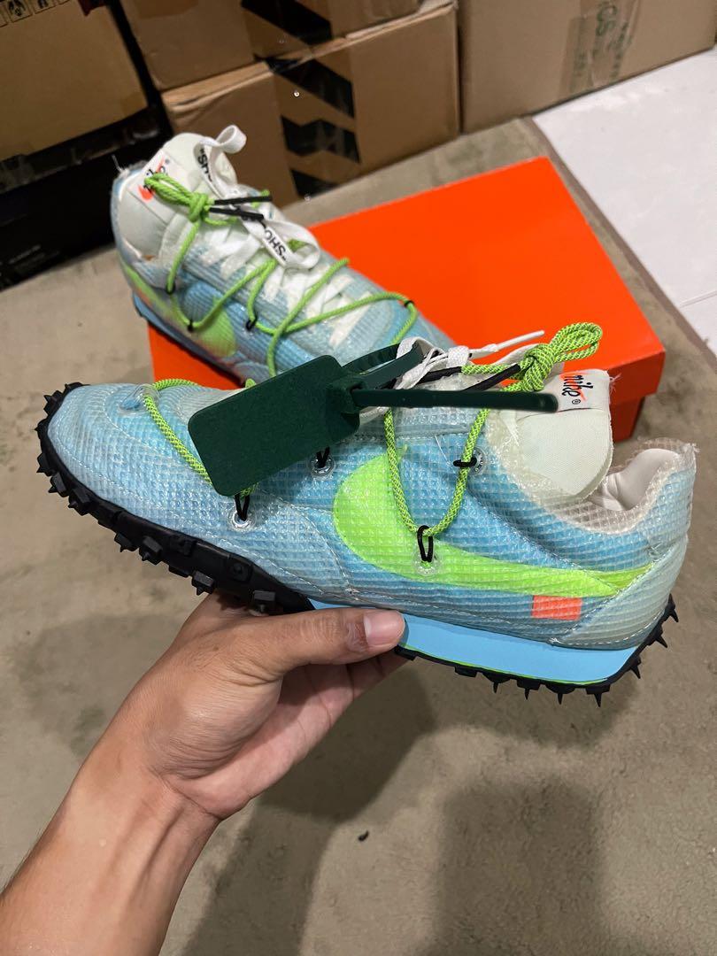 men's waffle racer off white