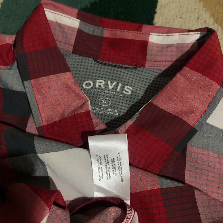 Orvis Plaid Shirt