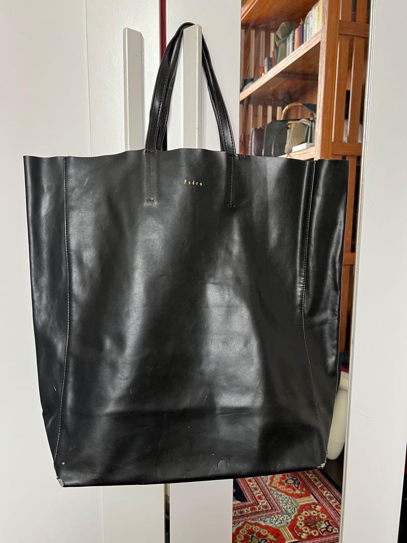 Pedro PVC black tote bag, Women's Fashion, Bags & Wallets, Tote Bags on ...