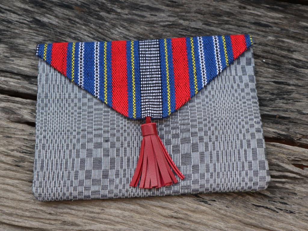 Philippine Local Handwoven Envelope Purse, Men's Fashion, Bags, Belt