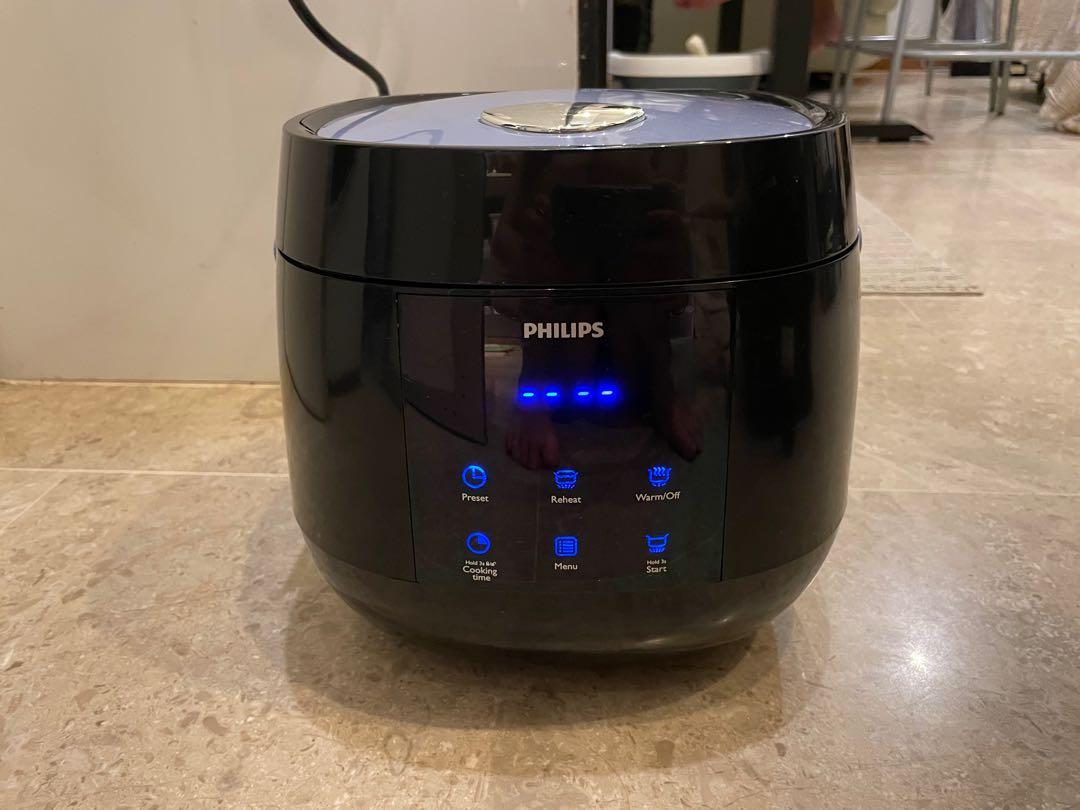 Philips HD3060/62 Viva Collection Mini Rice Cooker 0.7L Black, TV