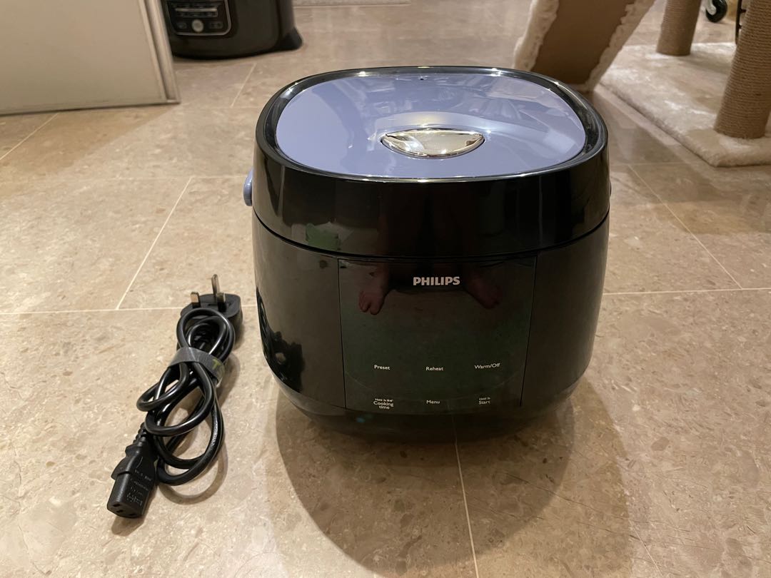 Philips HD3060/62 Viva Collection Mini Rice Cooker 0.7L Black, TV