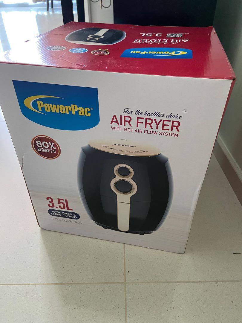 PowerPac air fryer 3.5L ppaf608, TV & Home Appliances, Kitchen ...