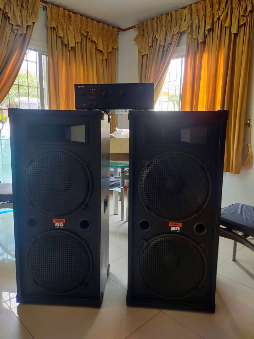 PROMAC SPEAKER AND AMPLIFIER Audio Soundbars Speakers