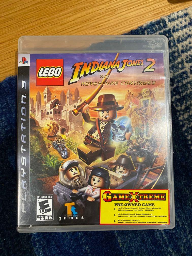 PS3 Indiana Jones 2 Video Gaming Video Games PlayStation on