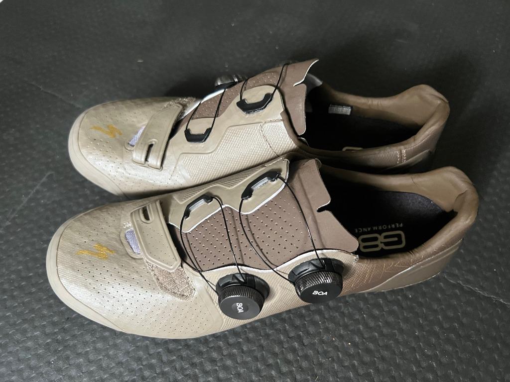RARE Specialized S Works Recon MTB Shoe Bronze Size 42.5