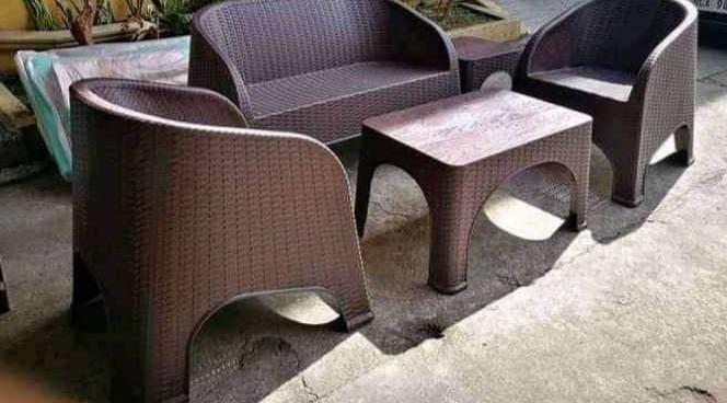 RATTAN SALA SET, Furniture & Home Living, Office Furniture & Fixtures ...