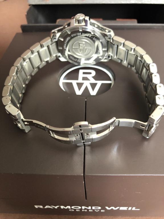 Raymond Weil Automatic Nabucco Watch Swiss Made Carbon Fibre 3900