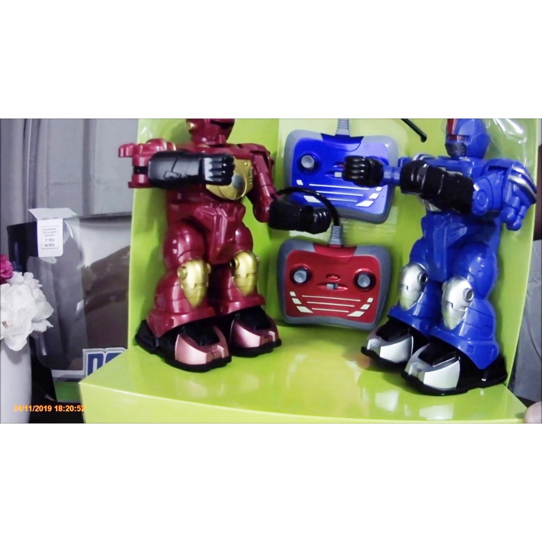 RC Boxing Robot Hobbies Toys Toys Games on Carousell