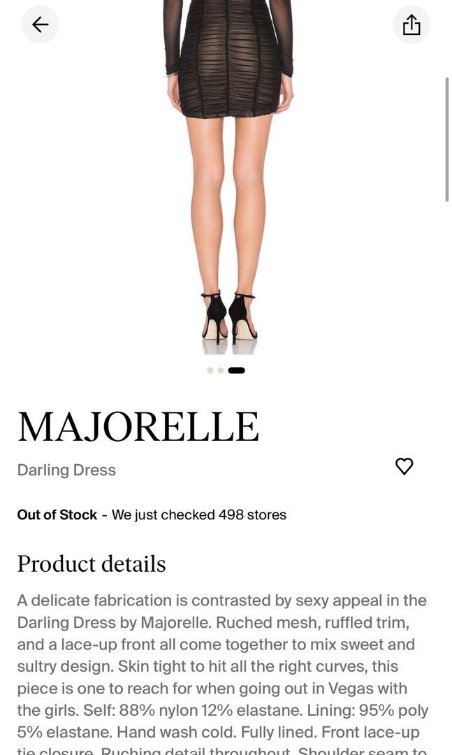 Revolve Majorelle Darling Dress Merlot XS Women s Fashion Dresses Sets Dresses on Carousell