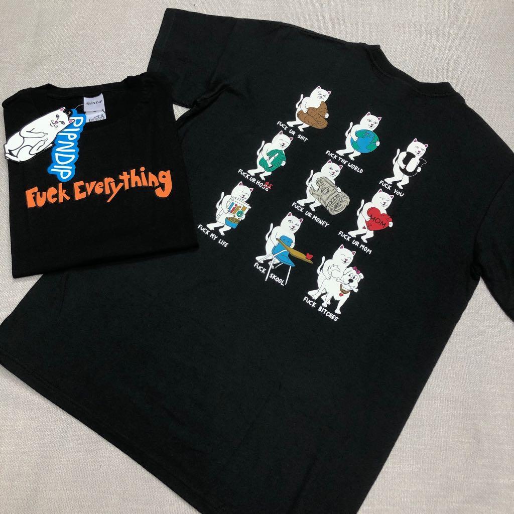 送料無料！RIPNDIP / Fuck Everything Tee Ripndip Fuck Everything Tee