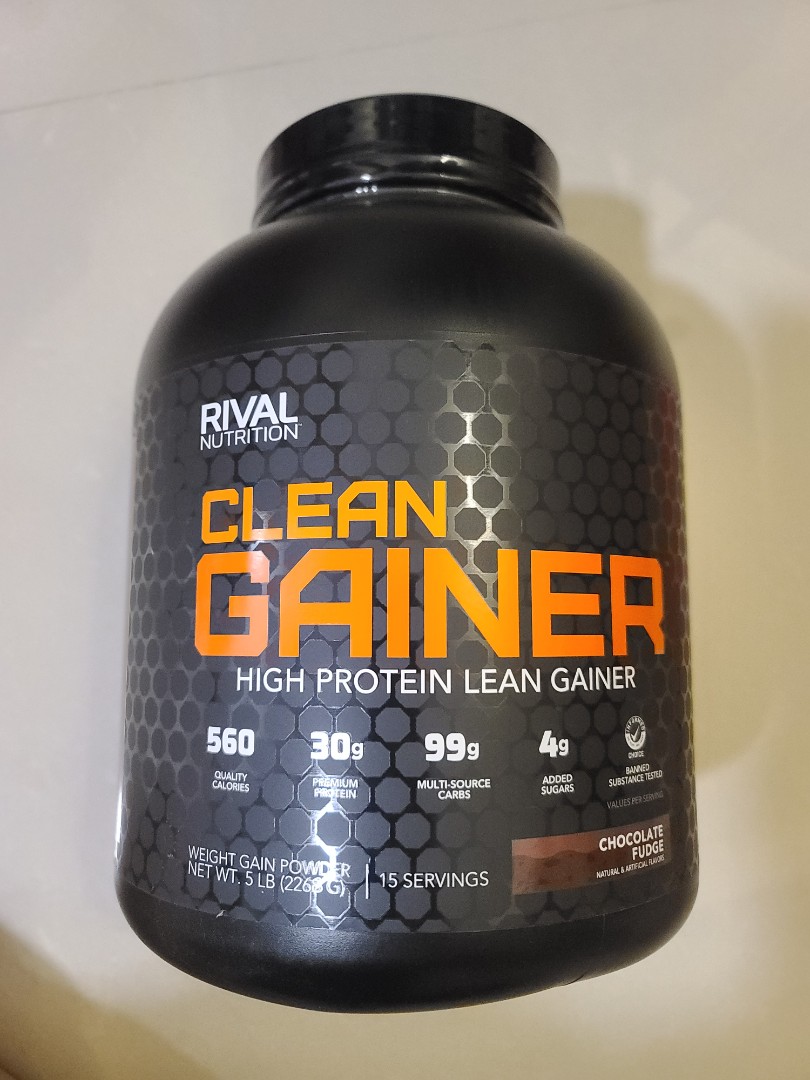 Rival Clean Gainer Is It Any Good Rival Clean Gainer 5 lbs, 健康及營養食用品, 健康補充品, 健康補充品 - 健美營養劑 - Carousell