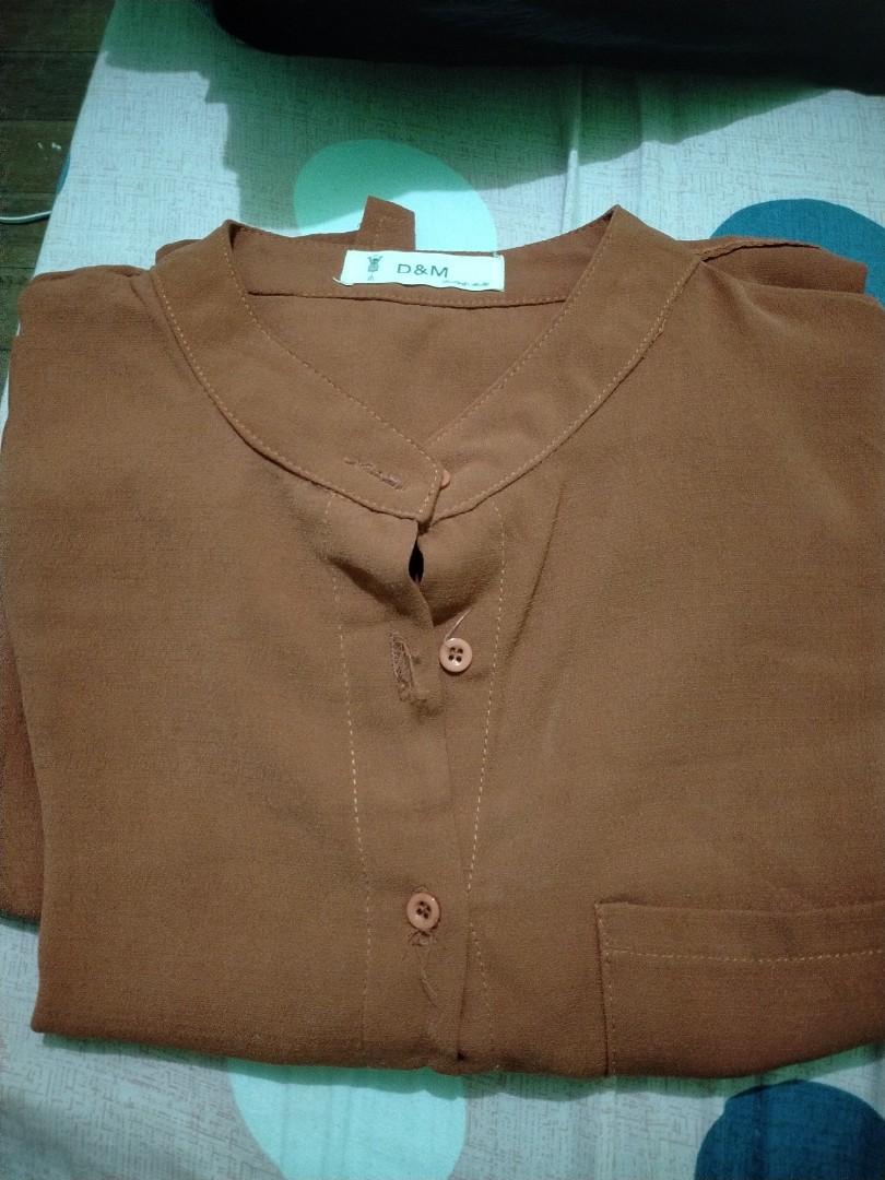 Rusty Rustic Long Dress Rust /rustic formal long dress, Looking For on Carousell