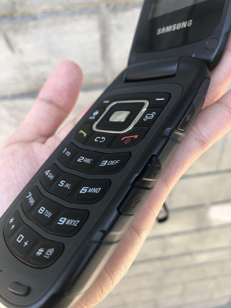 Samsung A997 Rugby 3 AT T version Rugged Flip phone Mobile
