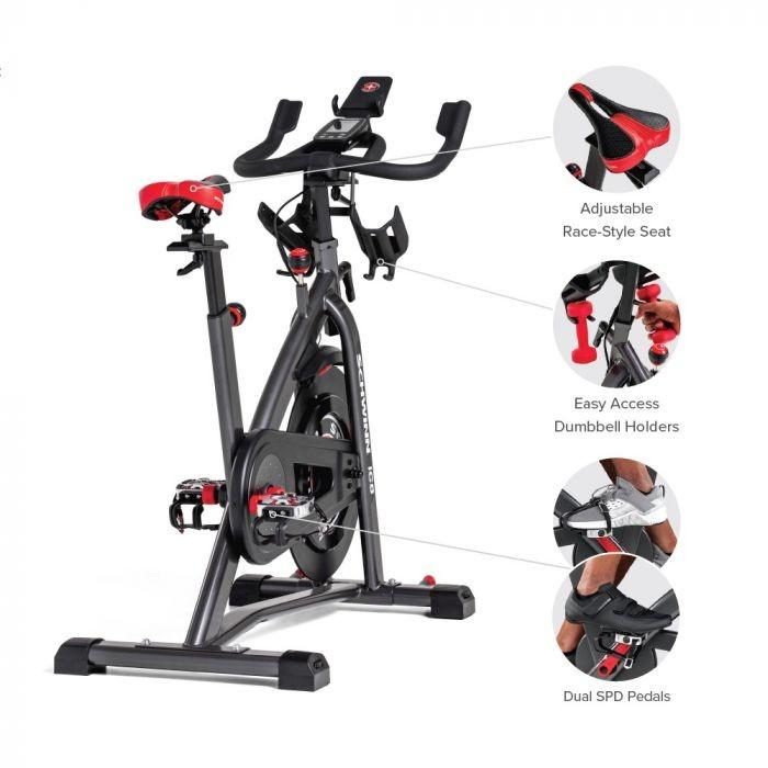 SCHWINN IC8 Zwift Indoor Cycling Heart Rate