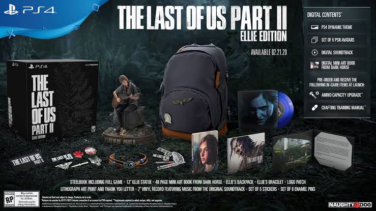 The last of us part 2. PS4 Ellie Edition!, Hobbies & Toys, Toys & Games on  Carousell