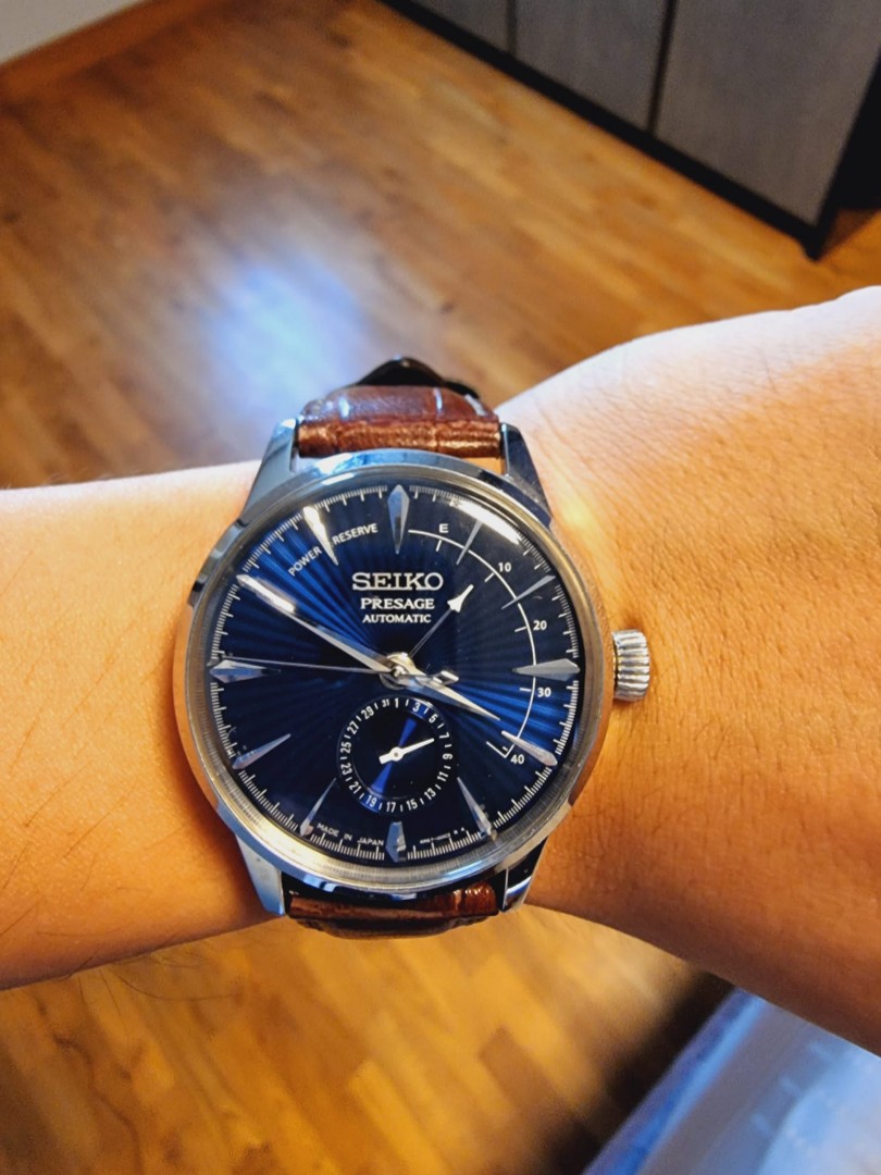 seiko cocktail presage blue