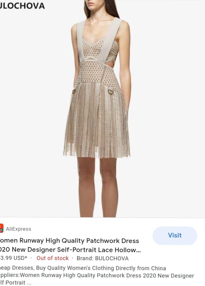Self portrait clearance dress aliexpress
