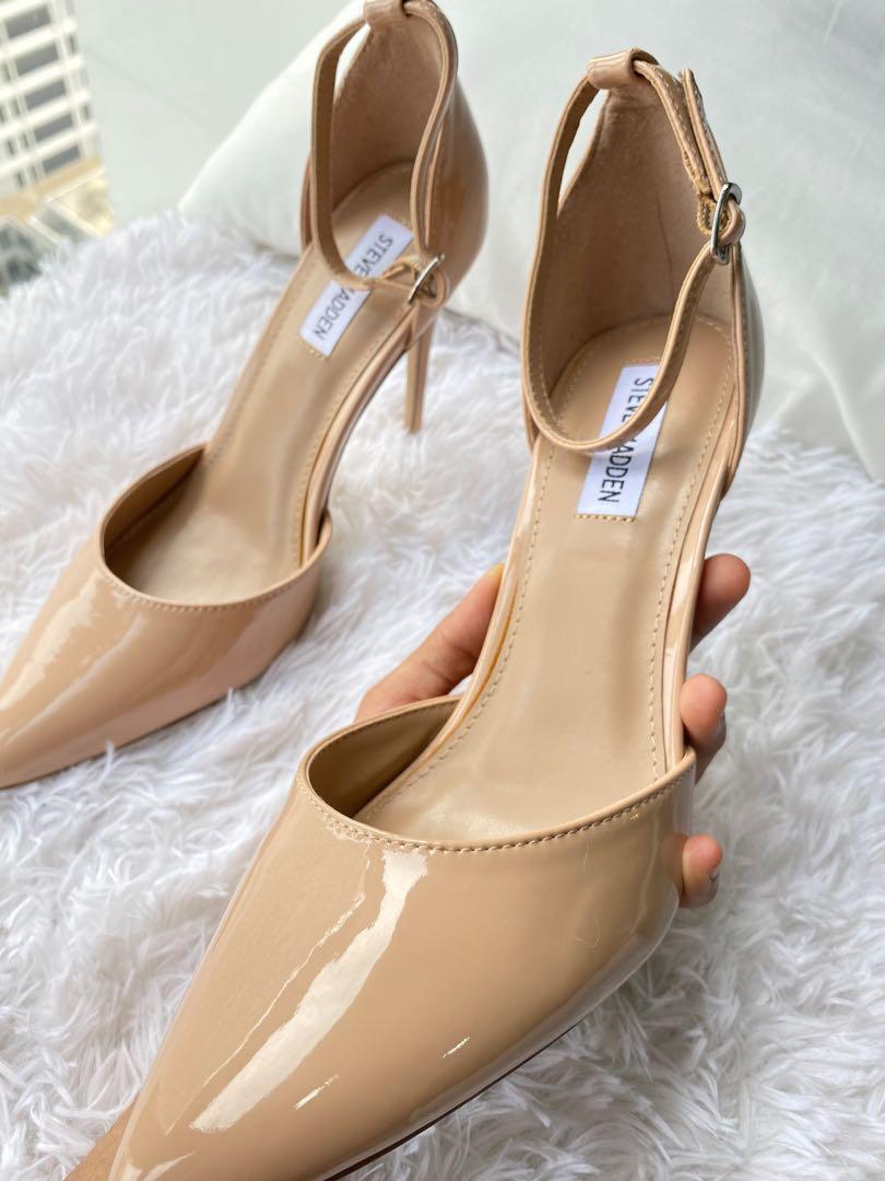 Steve madden on sale nude suede heels
