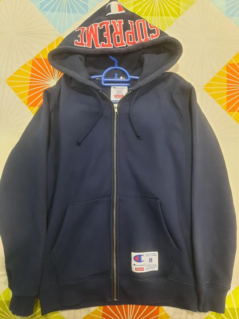 Supreme x champion outlet zip up jacket