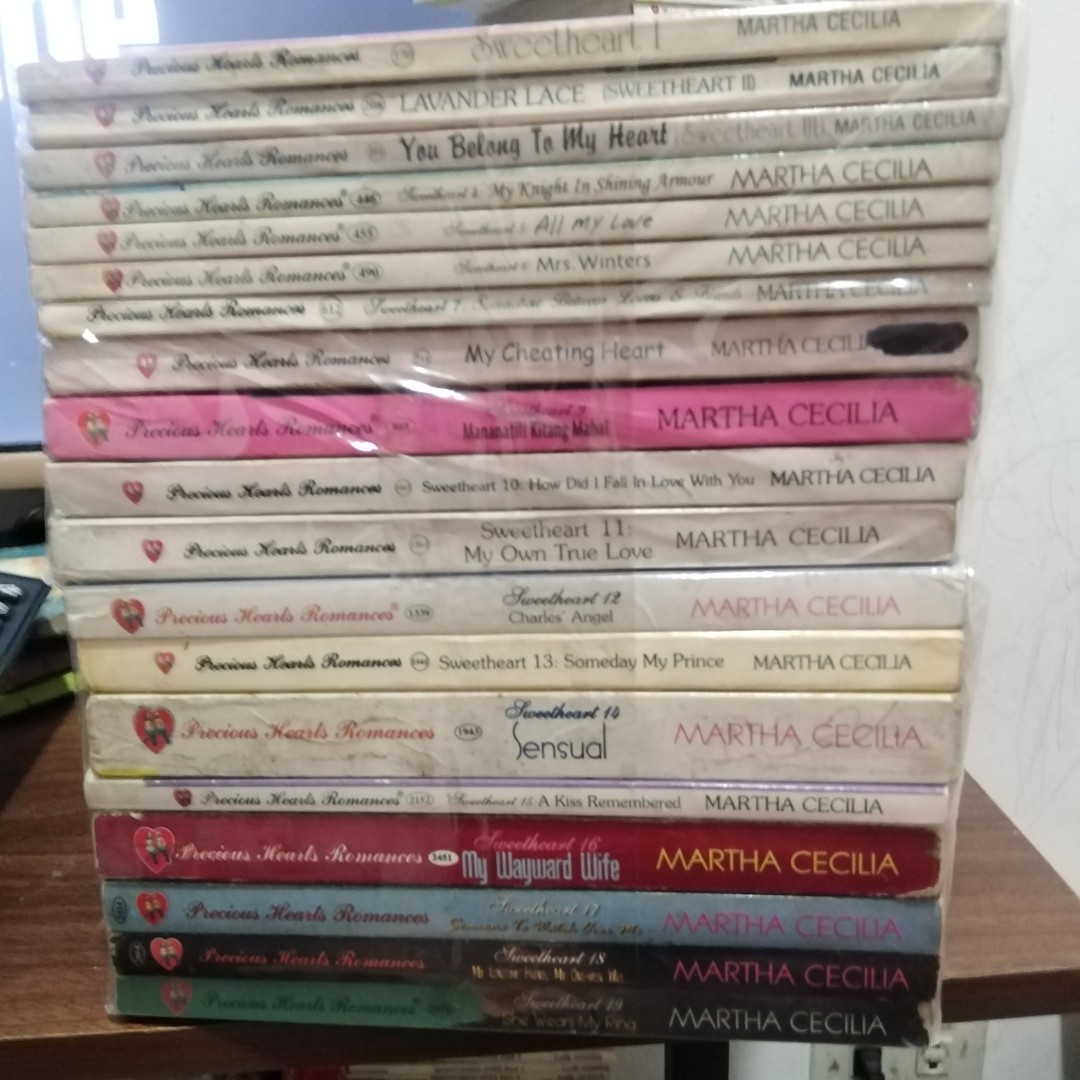 FREE SF SWEETHEART COMPLETE SERIES 1997 BY MARTHA CECILIA USED/OLD 119