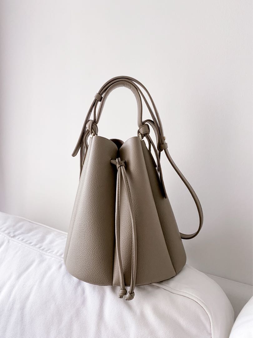 Taupe bucket bag , Women's Fashion, Bags & Wallets, Cross-body Bags on ...