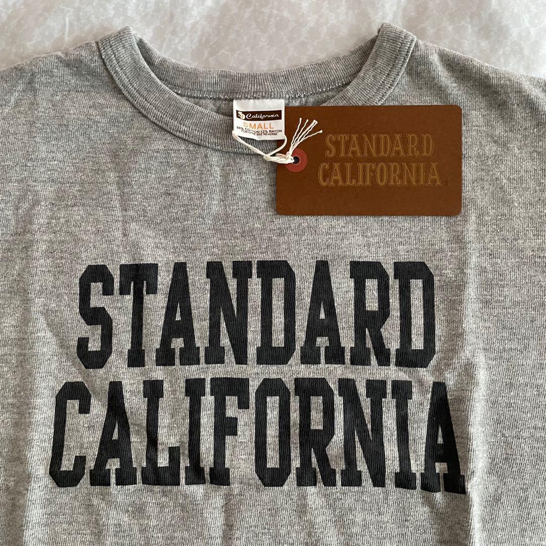 🇯🇵 Standard California 88/12 灰色元祖logo tee, 男裝, 上身及套裝