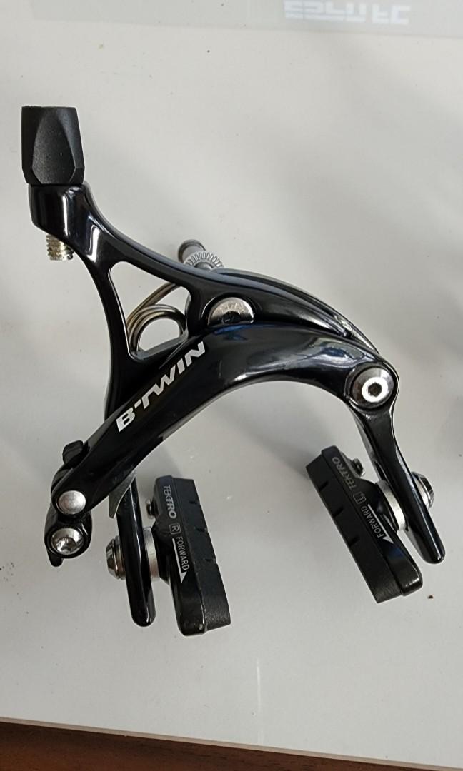 Tektro r539 dual pivot rim brakes for road bike bicycle decathalon btwin oem